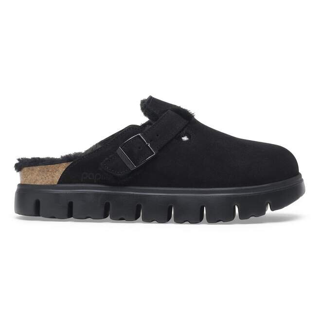 Boston Pap Chunky Shearling Suede Leather Boston Pap Chunky Shearling Suede Leather