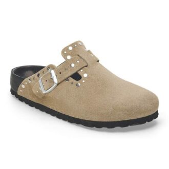 Boston Rivet Suede Leather