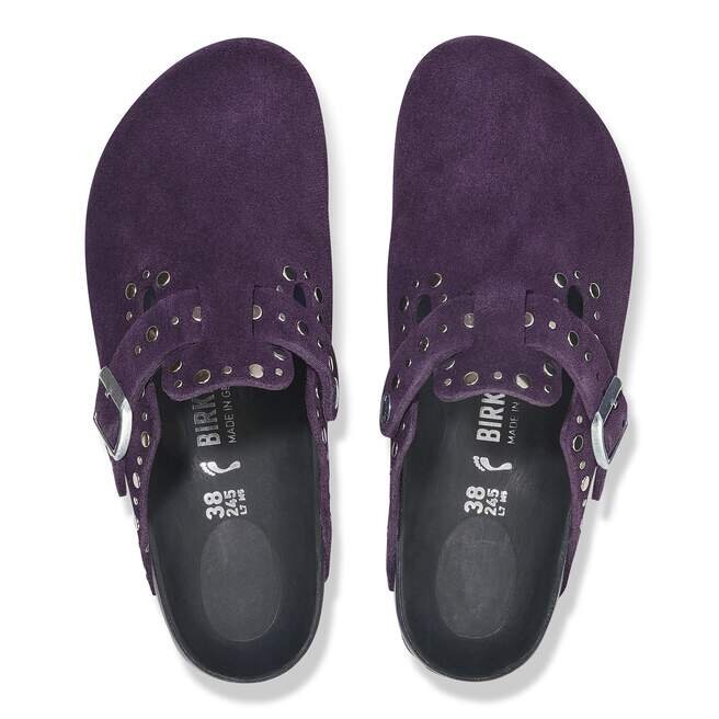 Boston Rivet Suede Leather Boston Rivet Suede Leather