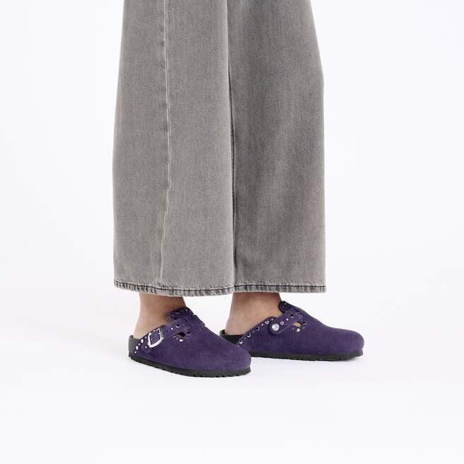 Boston Rivet Suede Leather Boston Rivet Suede Leather