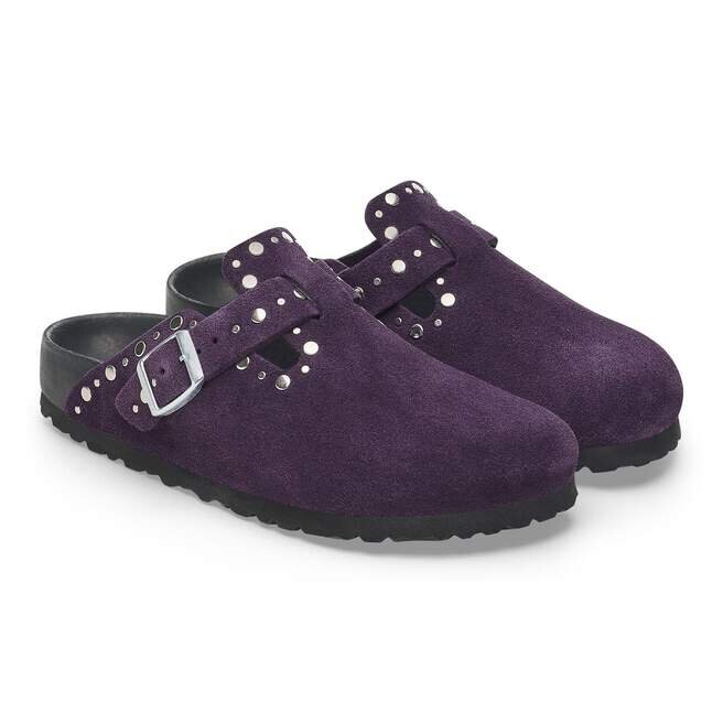 Boston Rivet Suede Leather Boston Rivet Suede Leather