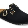Boston Rivet Suede Leather