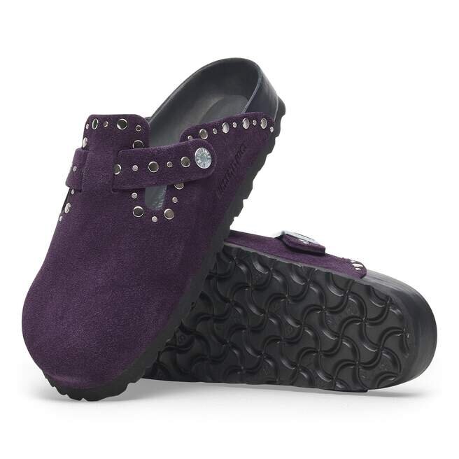 Boston Rivet Suede Leather Boston Rivet Suede Leather