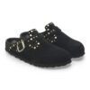 Boston Rivet Suede Leather