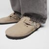 Boston Rivet Suede Leather