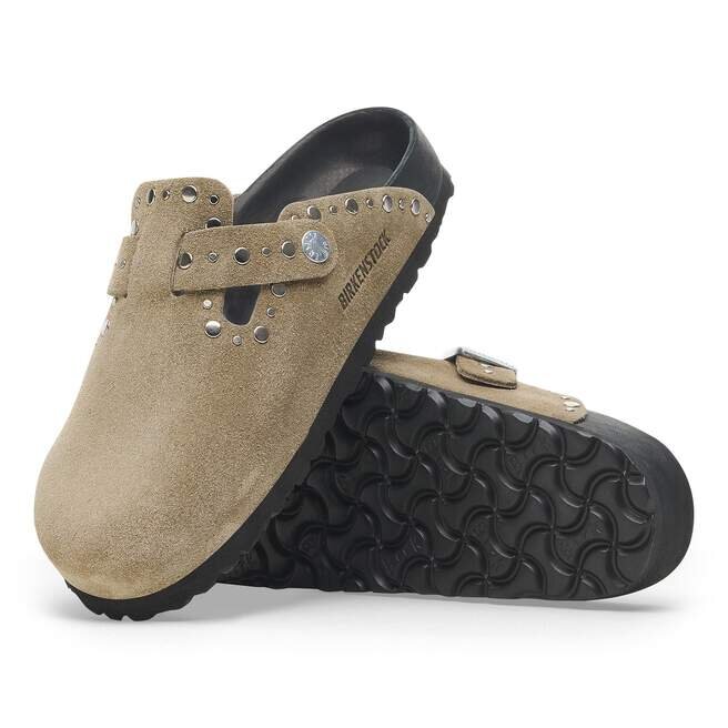 Boston Rivet Suede Leather Boston Rivet Suede Leather