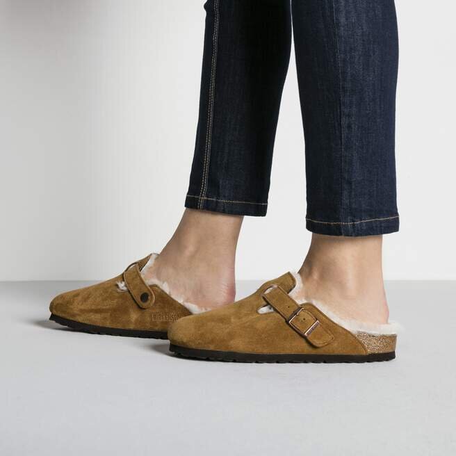 Boston-skinn i shearling Boston-skinn i shearling