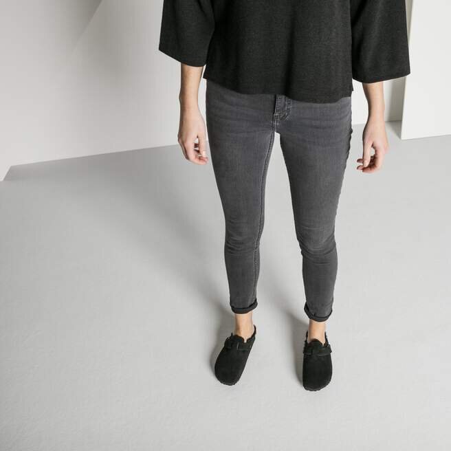 Boston-skinn i shearling Boston-skinn i shearling