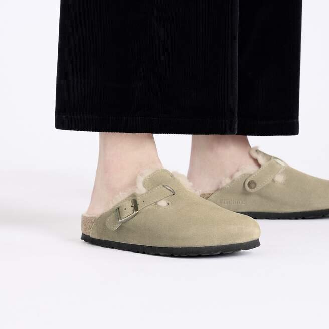 Boston-skinn i shearling Boston-skinn i shearling