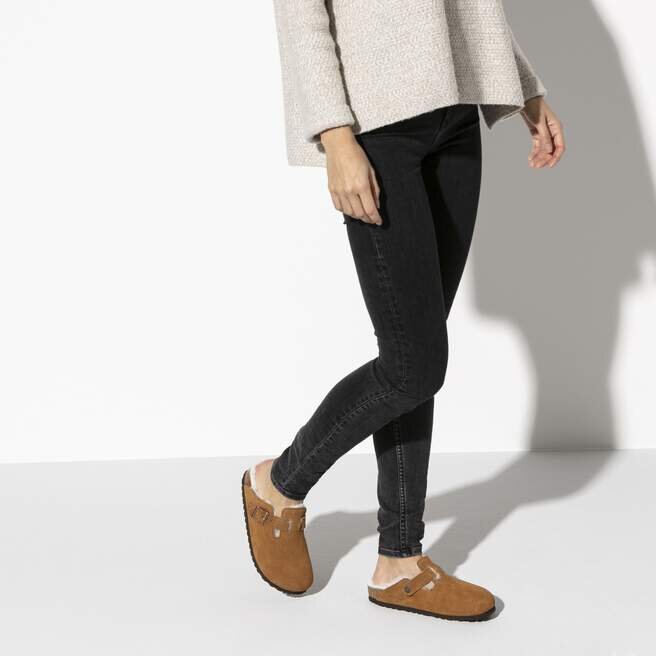 Boston-skinn i shearling Boston-skinn i shearling
