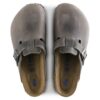 Boston Soft Footbed Naturlig oljet skinn