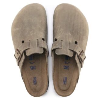 Boston Soft Footbed Naturlig oljet skinn