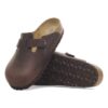 Boston Soft Footbed Naturlig oljet skinn