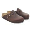 Boston Soft Footbed Naturlig oljet skinn