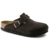Boston Soft Footbed Suede Leather Boston Soft Footbed Suede Leather