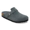 Boston Soft Footbed Suede Leather Boston Soft Footbed Suede Leather