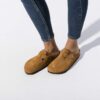Boston Soft Footbed Suede Leather Boston Soft Footbed Suede Leather