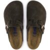 Boston Soft Footbed Suede Leather Boston Soft Footbed Suede Leather