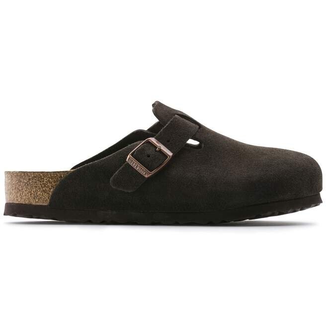 Boston Soft Footbed Suede Leather Boston Soft Footbed Suede Leather