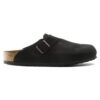 Boston Soft Footbed Suede Leather Boston Soft Footbed Suede Leather
