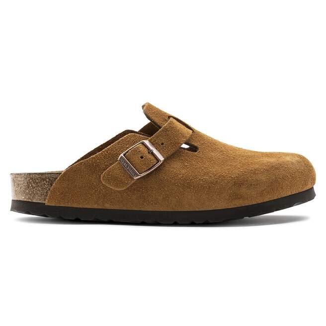 Boston Soft Footbed Suede Leather Boston Soft Footbed Suede Leather