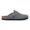 Boston Soft Footbed Suede Leather Boston Soft Footbed Suede Leather