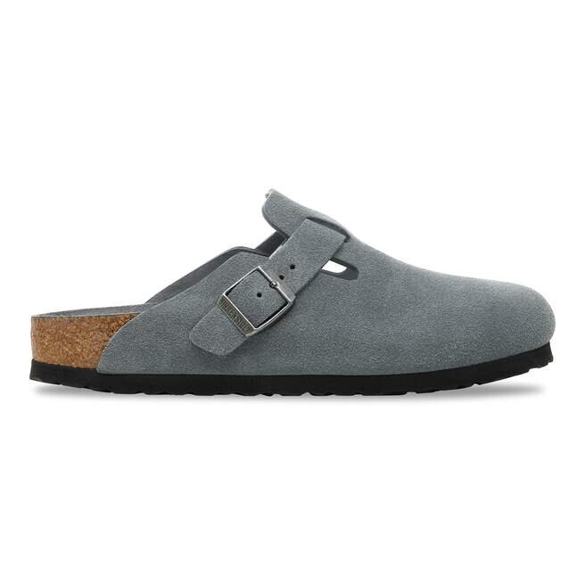 Boston Soft Footbed Suede Leather Boston Soft Footbed Suede Leather