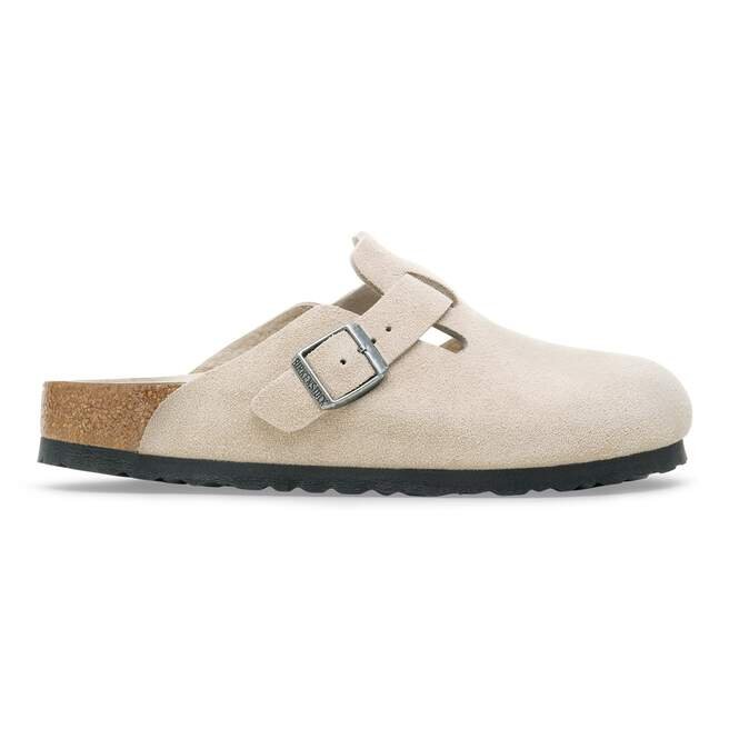 Boston Soft Footbed Suede Leather Boston Soft Footbed Suede Leather