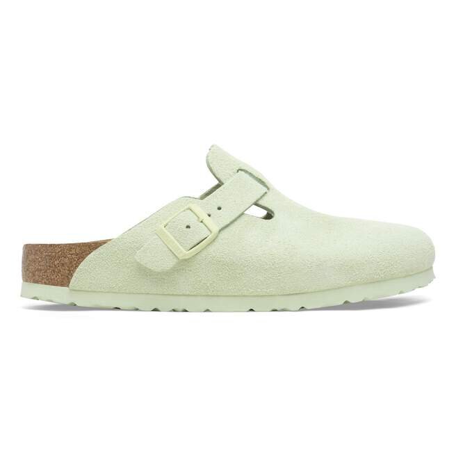 Boston Soft Footbed Suede Leather Boston Soft Footbed Suede Leather