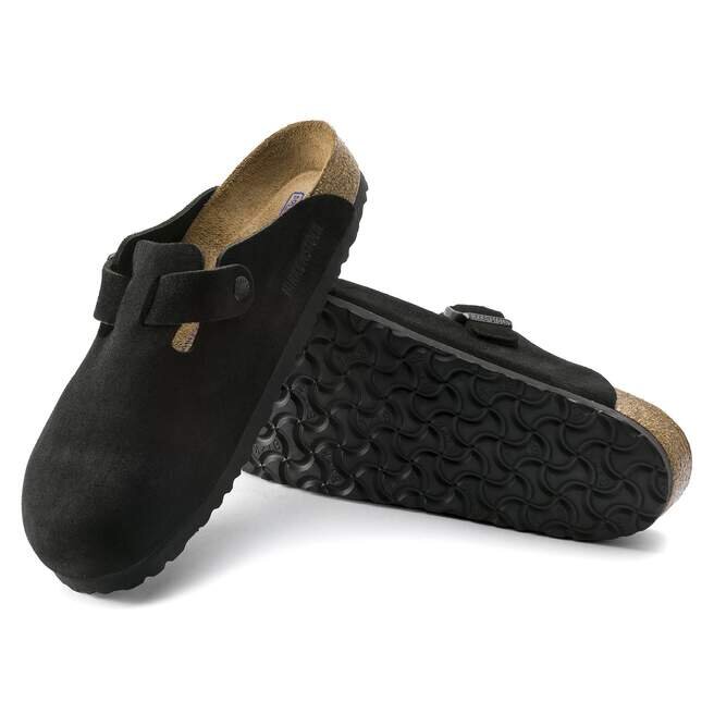 Boston Soft Footbed Suede Leather Boston Soft Footbed Suede Leather