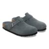 Boston Soft Footbed Suede Leather Boston Soft Footbed Suede Leather