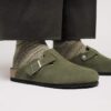 Boston Soft Footbed Suede Leather Boston Soft Footbed Suede Leather