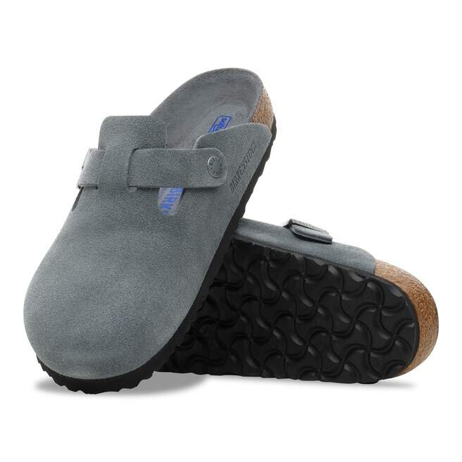 Boston Soft Footbed Suede Leather Boston Soft Footbed Suede Leather