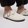 Boston Soft Footbed Suede Leather Boston Soft Footbed Suede Leather