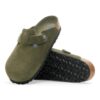 Boston Soft Footbed Suede Leather Boston Soft Footbed Suede Leather