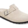 Boston Soft Footbed Suede Leather Boston Soft Footbed Suede Leather