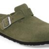 Boston Soft Footbed Suede Leather Boston Soft Footbed Suede Leather