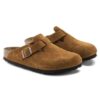 Boston Soft Footbed Suede Leather Boston Soft Footbed Suede Leather