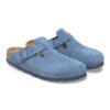 Boston Soft Footbed Suede Leather Elemental Blue Boston Soft Footbed Suede Leather Elemental Blue