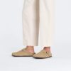 Boston Suede Embossed Dotted New Beige