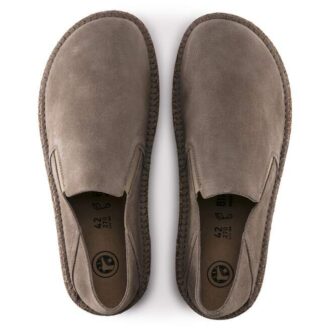 Callan Suede Leather Gray Taupe