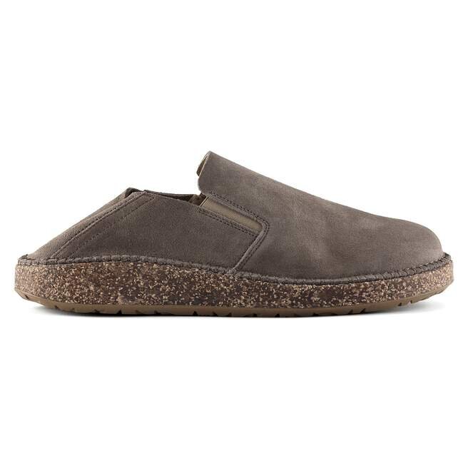 Callan Suede Leather Gray Taupe Callan Suede Leather Gray Taupe
