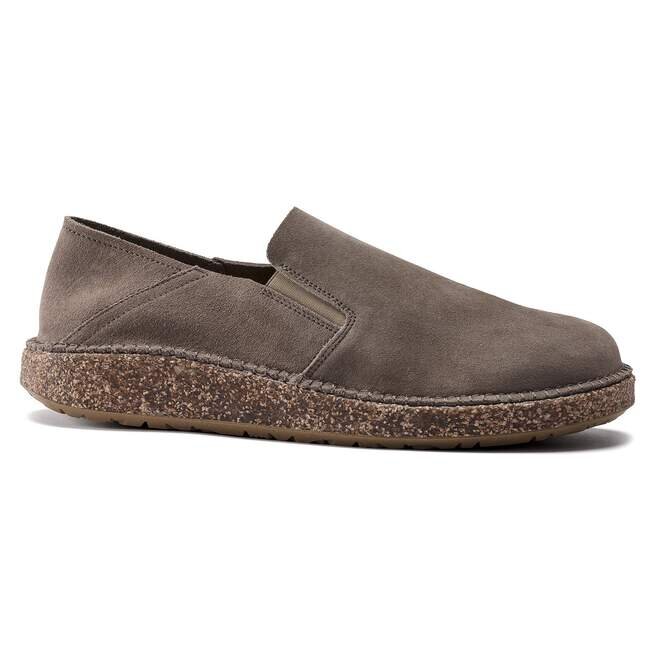Callan Suede Leather Gray Taupe Callan Suede Leather Gray Taupe