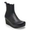Ebba Slip-on i skinn, svart Ebba Slip-on i skinn, svart