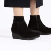 Ebba Suede Leather Black Black
