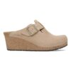 Fanny Suede Leather Warm Sand