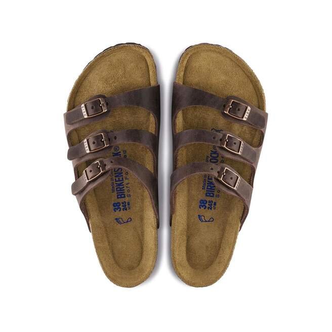 Florida Soft Footbed Natural Leather Oiled Florida Soft Footbed Natural Leather Oiled