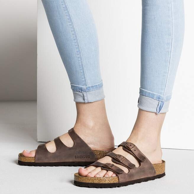 Florida Soft Footbed Natural Leather Oiled Florida Soft Footbed Natural Leather Oiled