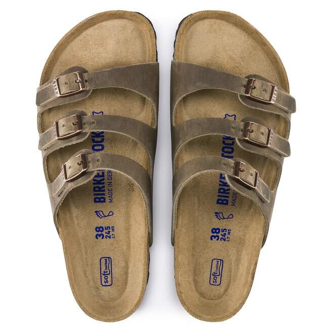 Florida Soft Footbed oljet skinn tobakksbrunt Florida Soft Footbed oljet skinn tobakksbrunt