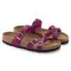 Franca flettet oljet skinn Festival Fuchsia